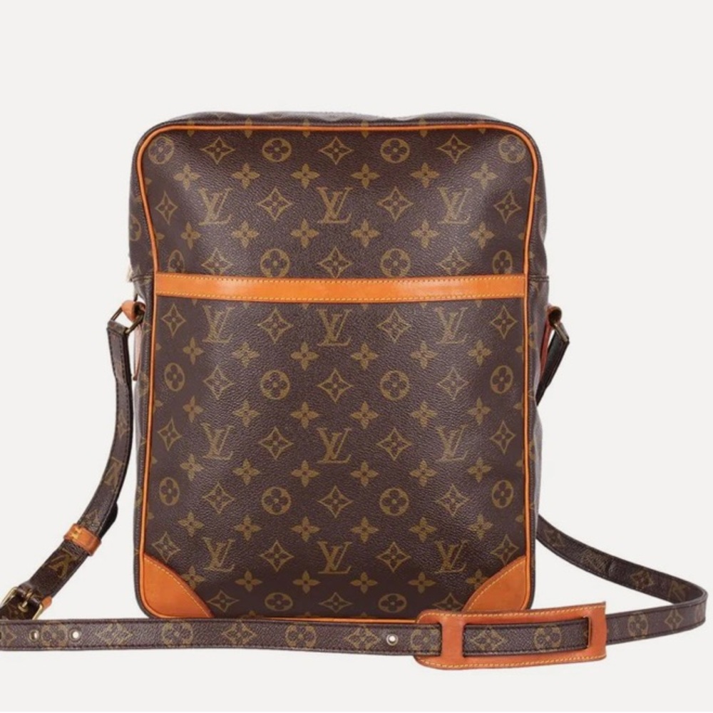 Authentic Louis Vuitton Danube GM Crossbody Shoulder Bag - Vintage, Extra Large